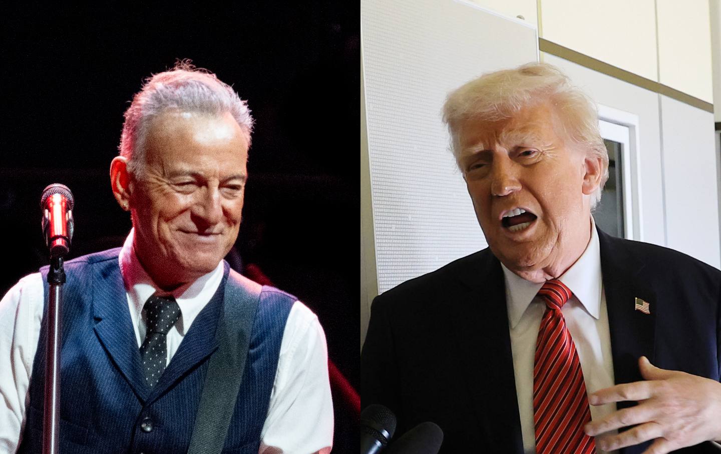 Bruce Springsteen/Donald Trump